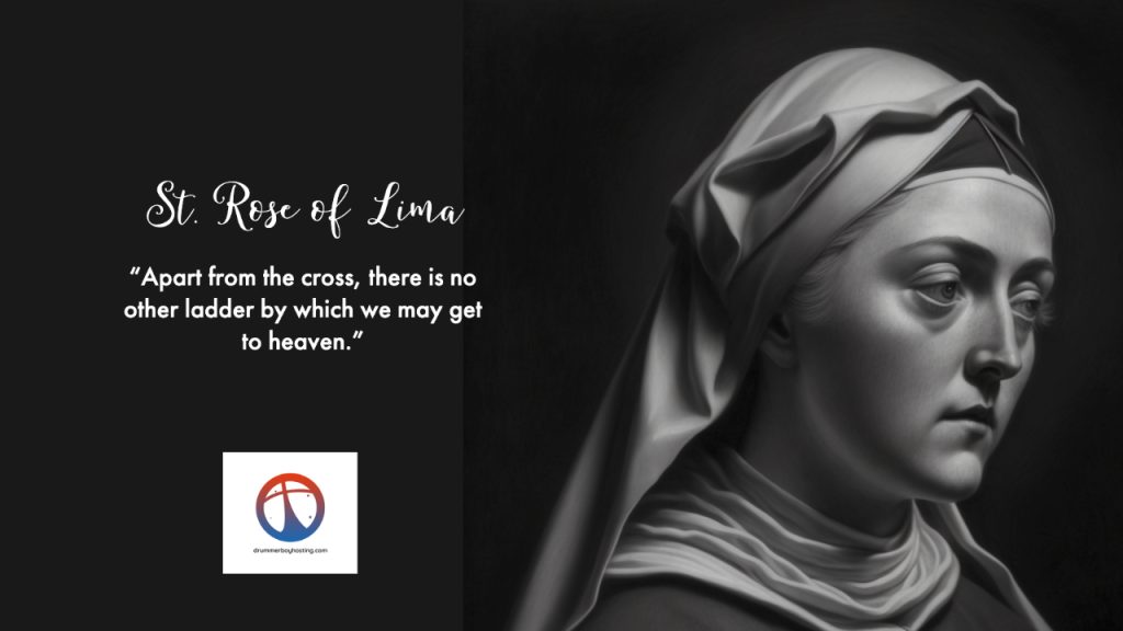 St. Rose of Lima st. rose of lima St. Rose of Lima &#8211; Catholic Saint of the month of October 2023 st rose of lima 1024x576