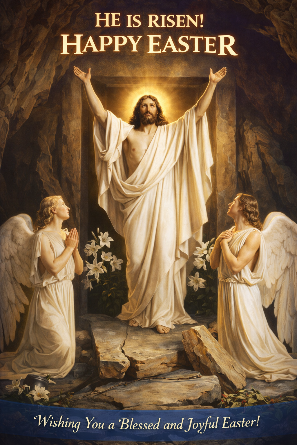 Happy Easter 2026  He is risen. Alleluia! file 000000001af471f585d6355b77c20cf4